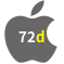 Aplicativo 72d para iOS